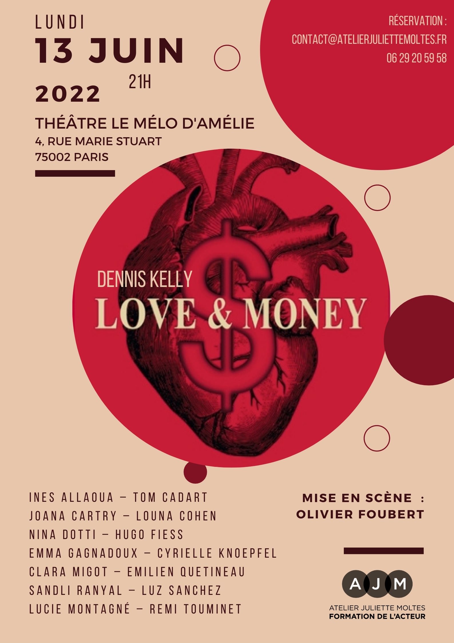 Love and money Atelier Juliette Moltes