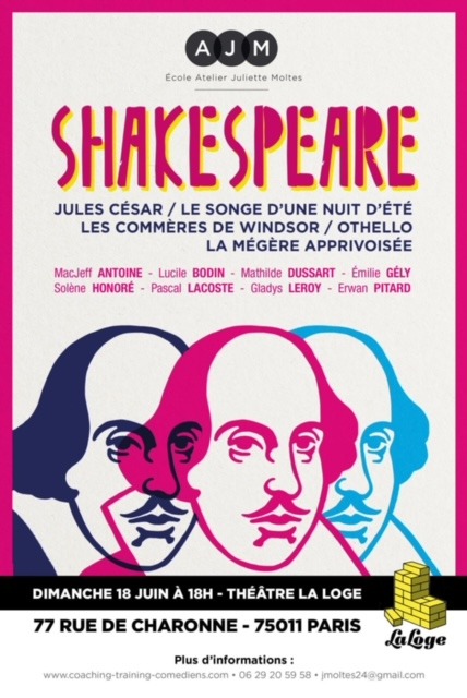 Shakespeare Atelier Juliette Moltes
